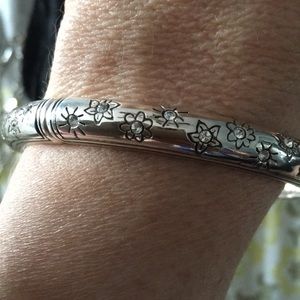 Brighton Silver Bangle Bracelet